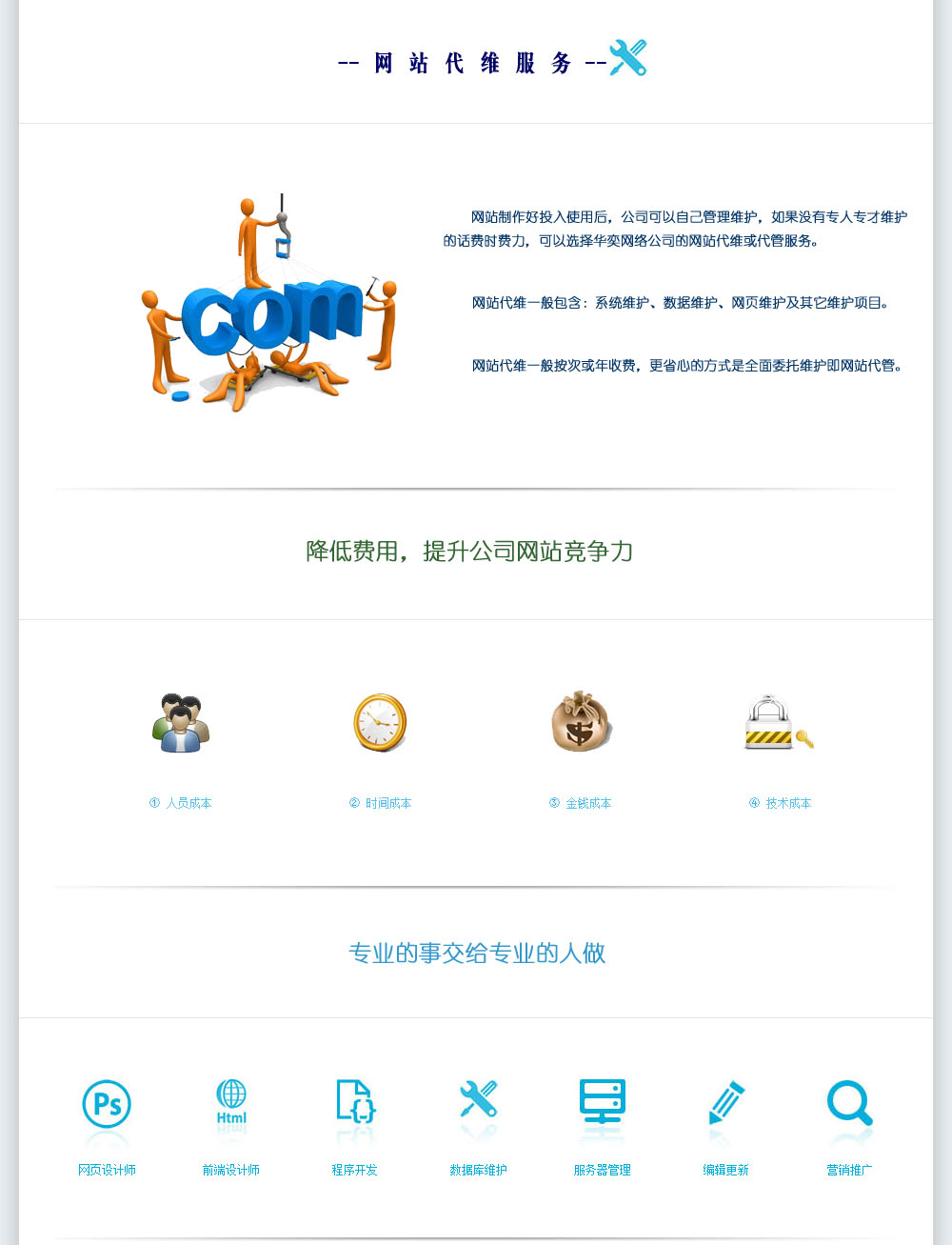 华奕网站代维服务
